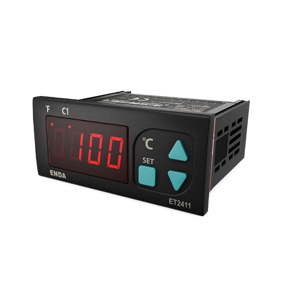 Digitaler On/Off-Temperaturregler 24V Für PT100-Fühler – Ein-Aus-Regelung, –100°C Bis +600°C, 3-stellige LED-Anzeige Digitaler On/Off-Temperaturregler 24V Für PT100-Fühler – Ein-Aus-Regelung, –100°C Bis +600°C, 3-stellige LED-Anzeige